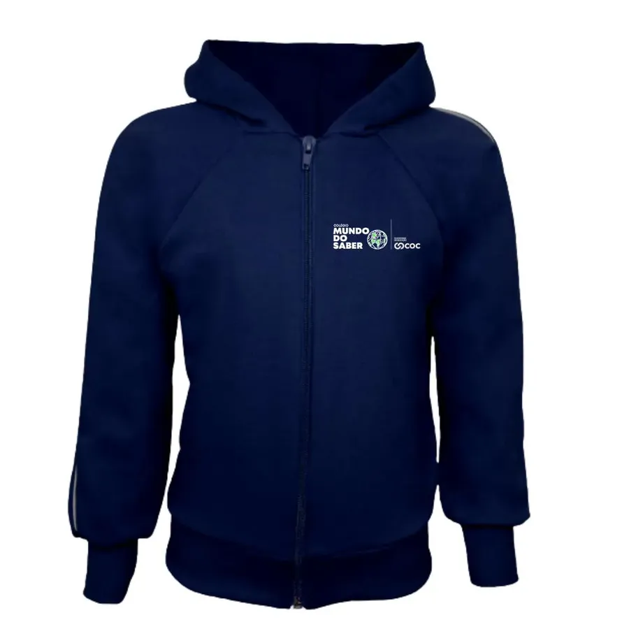 Blusa de Moletom Unissex Moletom Uniforme Mundo COC