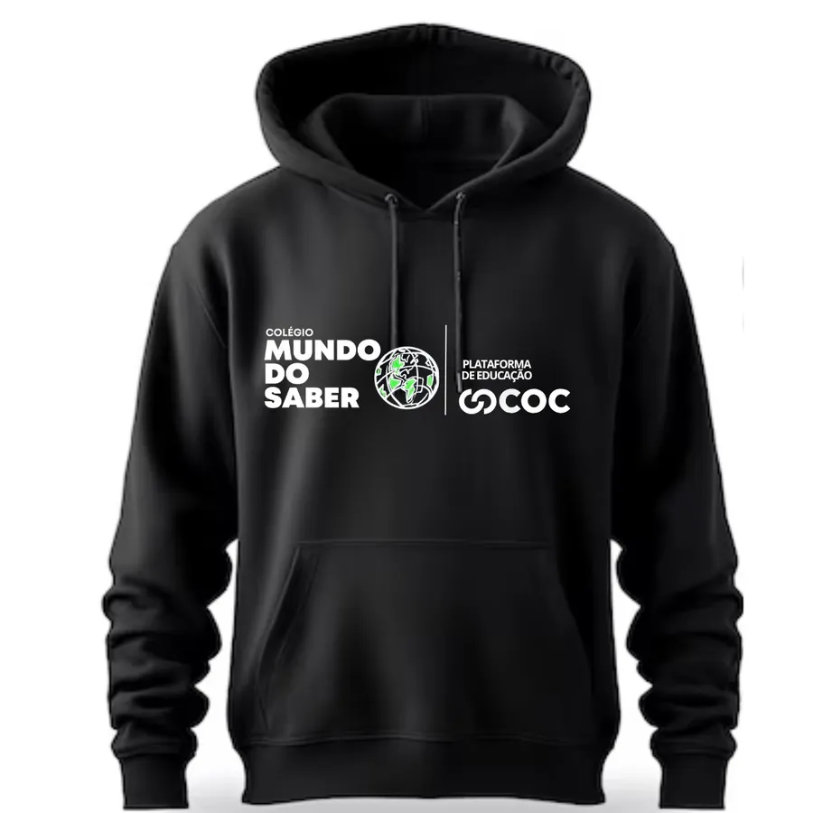 Blusa de Moletom Unissex – Uniforme Mundo COC
