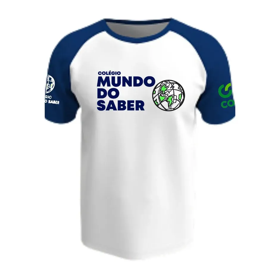 Camiseta Infantil Manga Curta – Berçário ao Pré 2